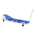 Folding Ambulance Stretcher With Omni-directional castor wheels  Pull  Rod